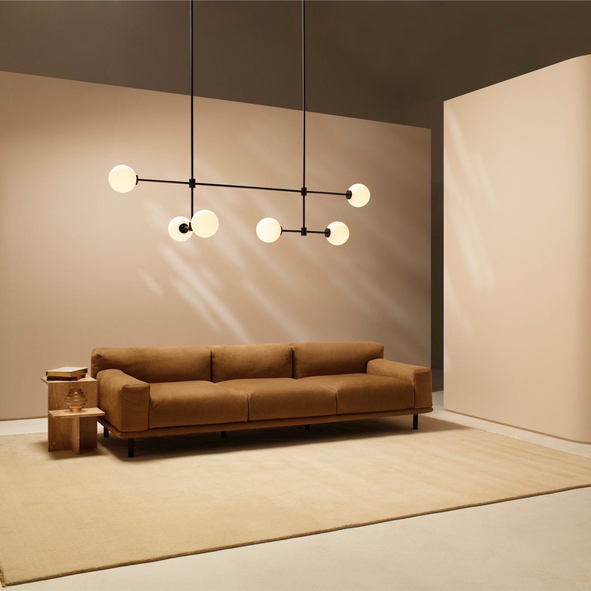 Lyra Glass Chandelier