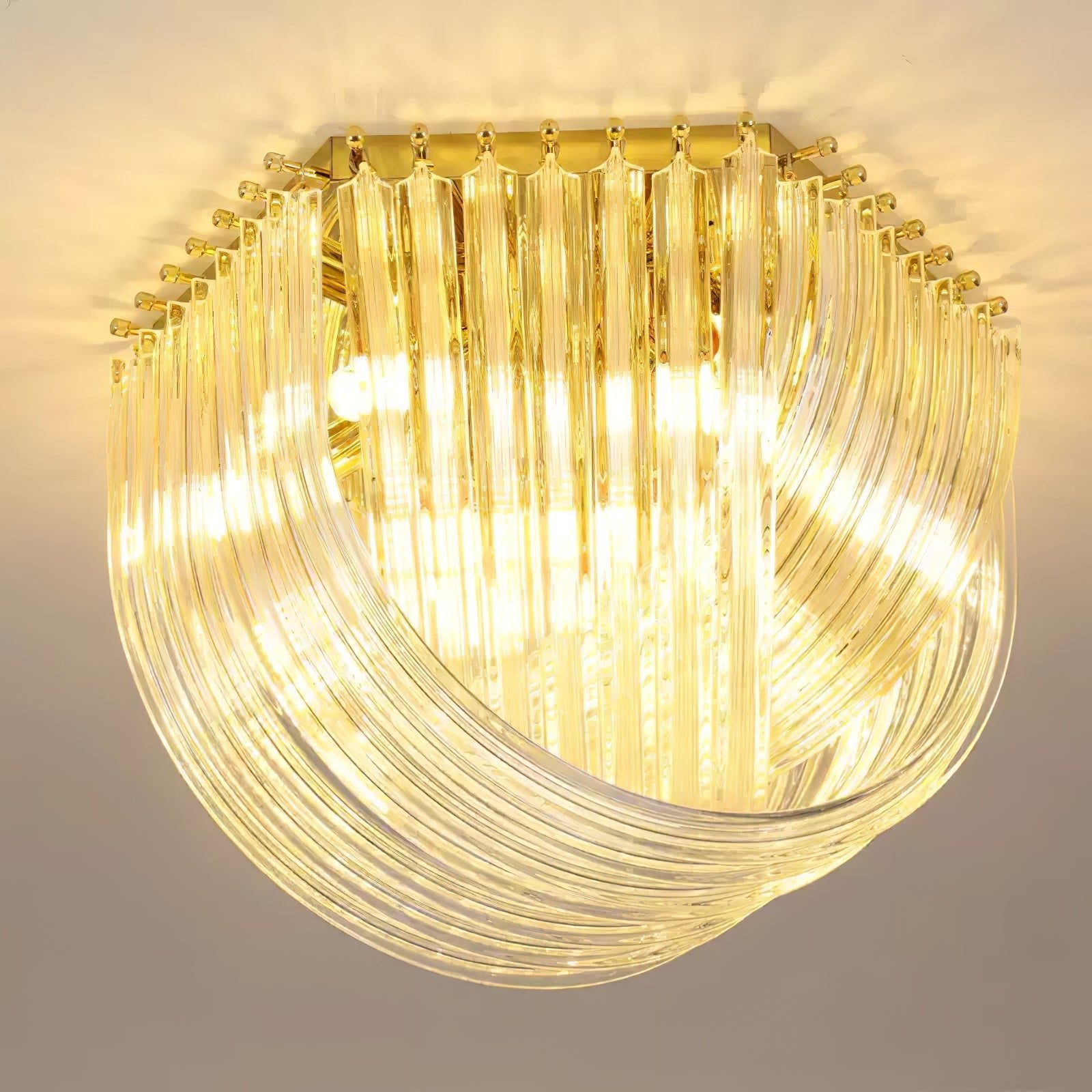 Nern Postmodern Luxury Glass Ceiling Lamp-Neutral Decor