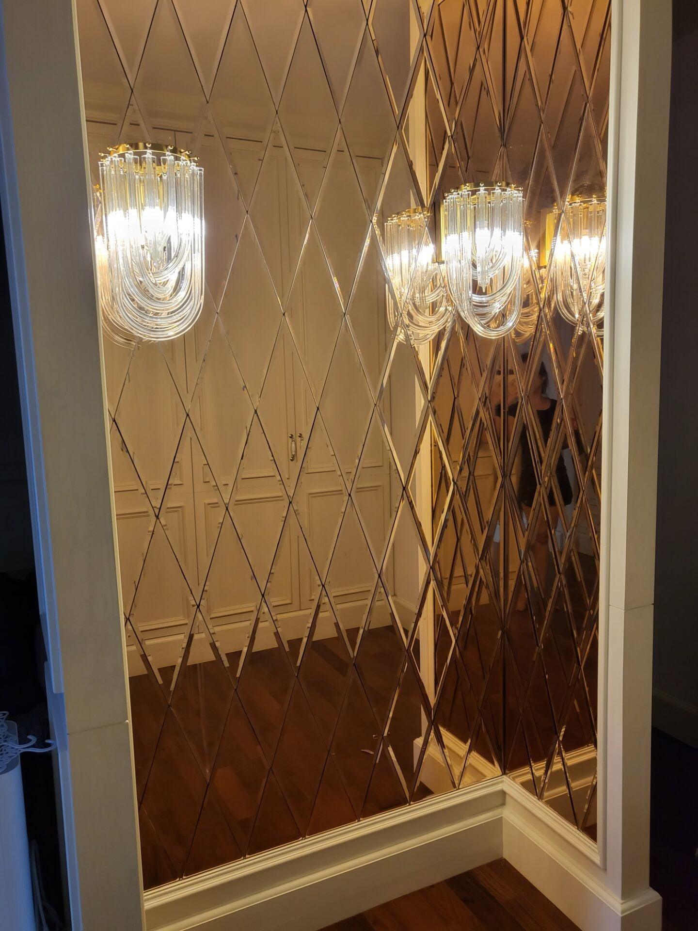 Rivar Wall Lamp Trevi Murano Glass Gold Modern Luxury-Neutral Decor