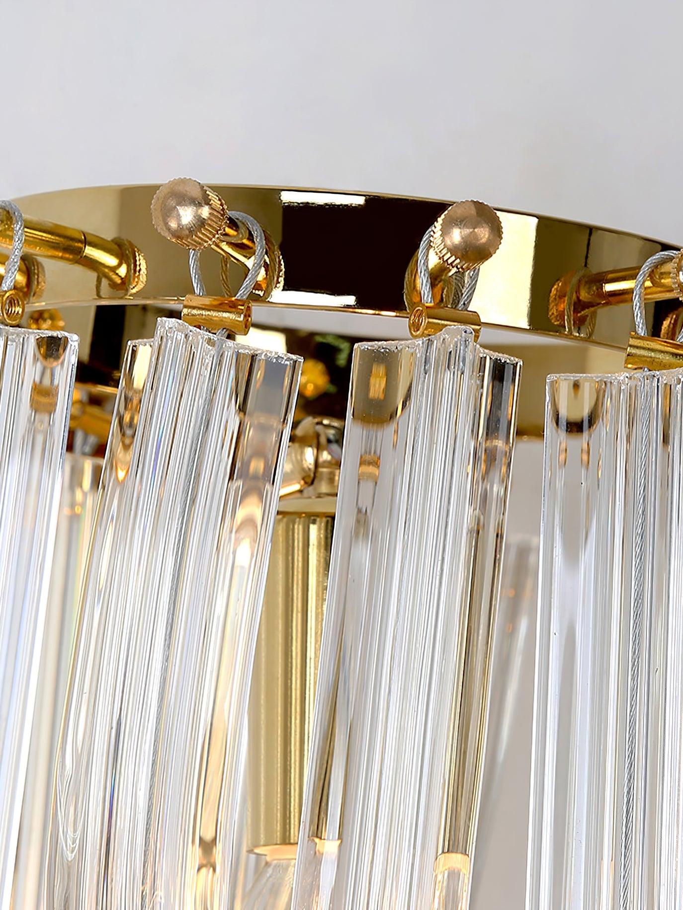 Rivar Wall Lamp Trevi Murano Glass Gold Modern Luxury-Neutral Decor