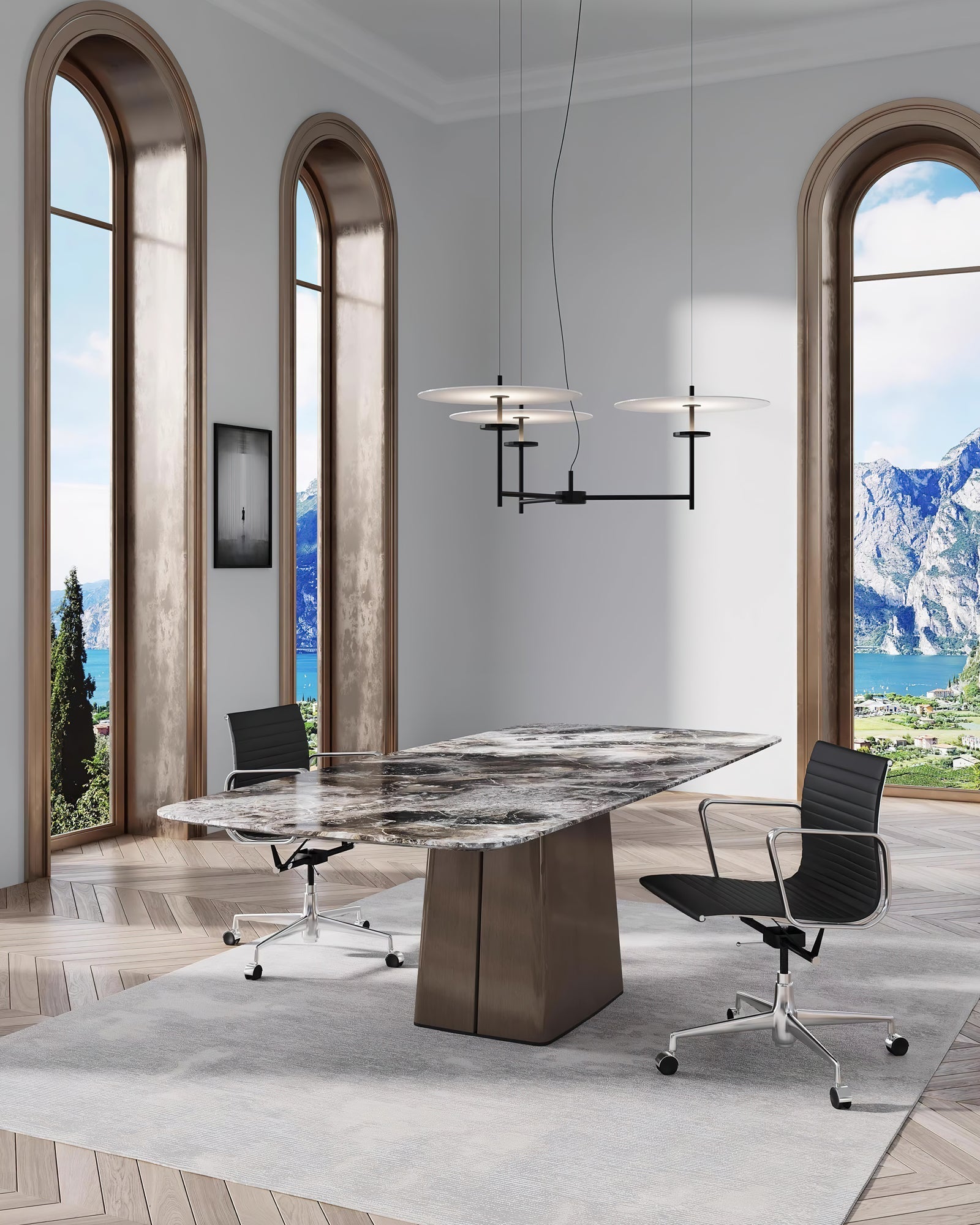 Avlaeir Premium Elegance Art Chandelier-Neutral Decor