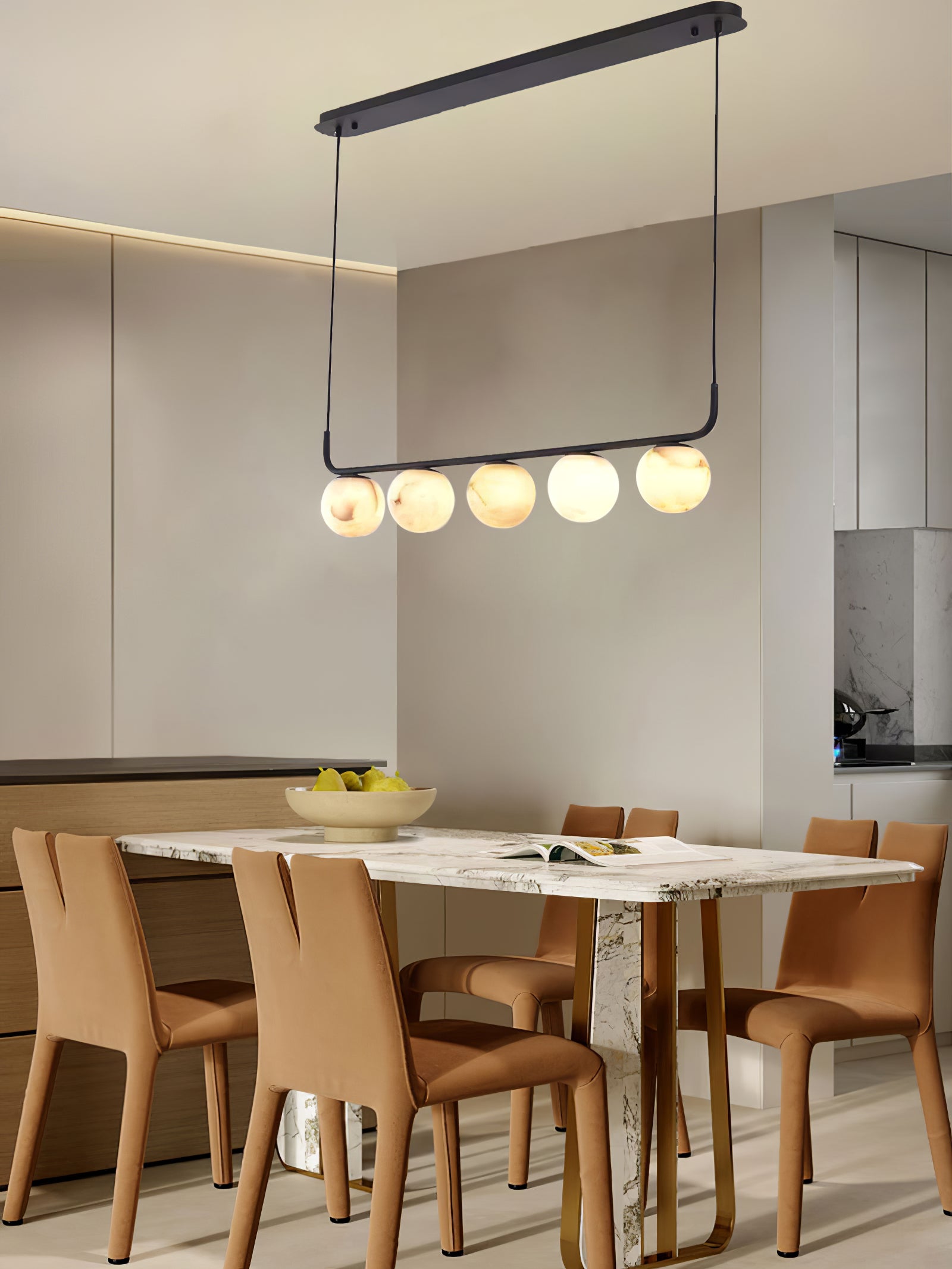 Nova Alabaster Pendant Lamp