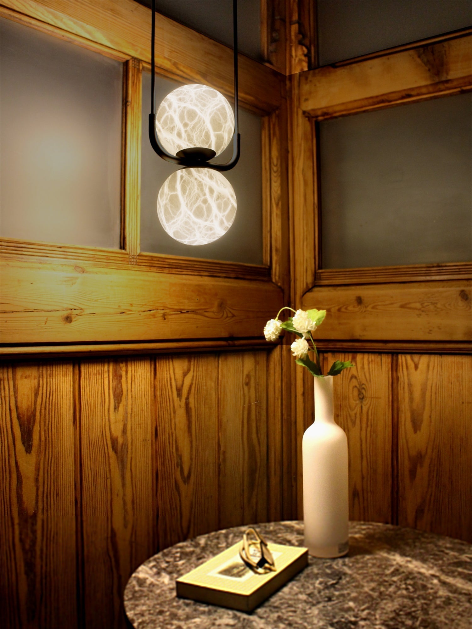 Nova Alabaster Pendant Lamp