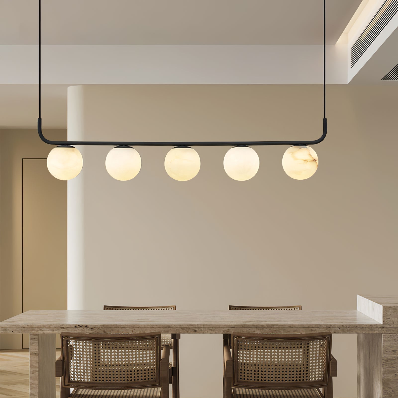 Nova Alabaster Pendant Lamp