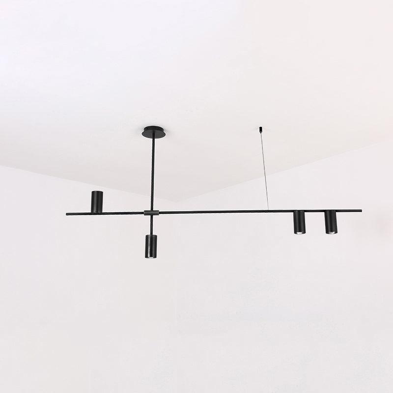 Lustra Chandelier Tribes Brass Linear Cylinder-Neutral Decor