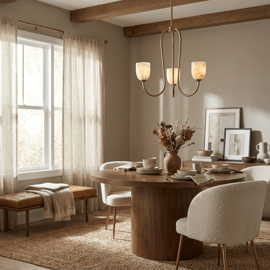 Wexwick Alabaster Chandelier