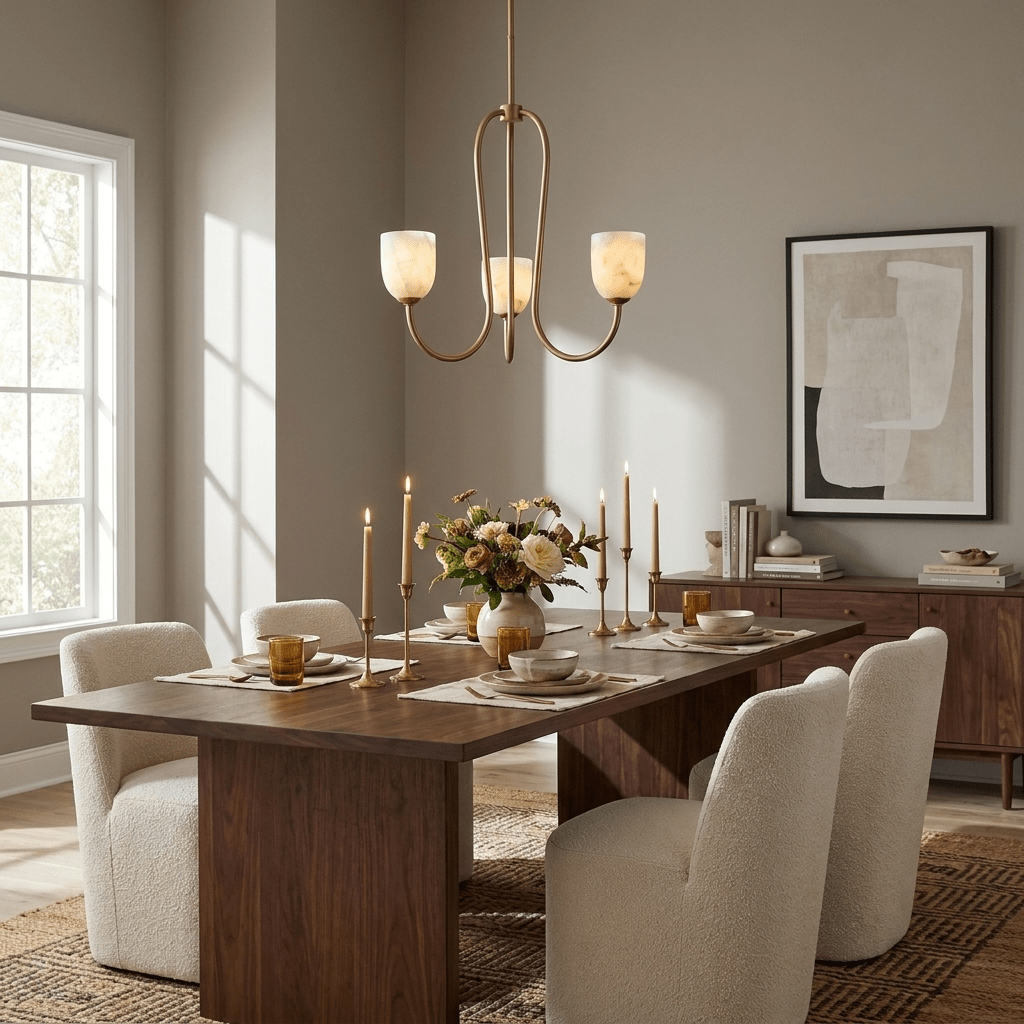Wexwick Alabaster Chandelier