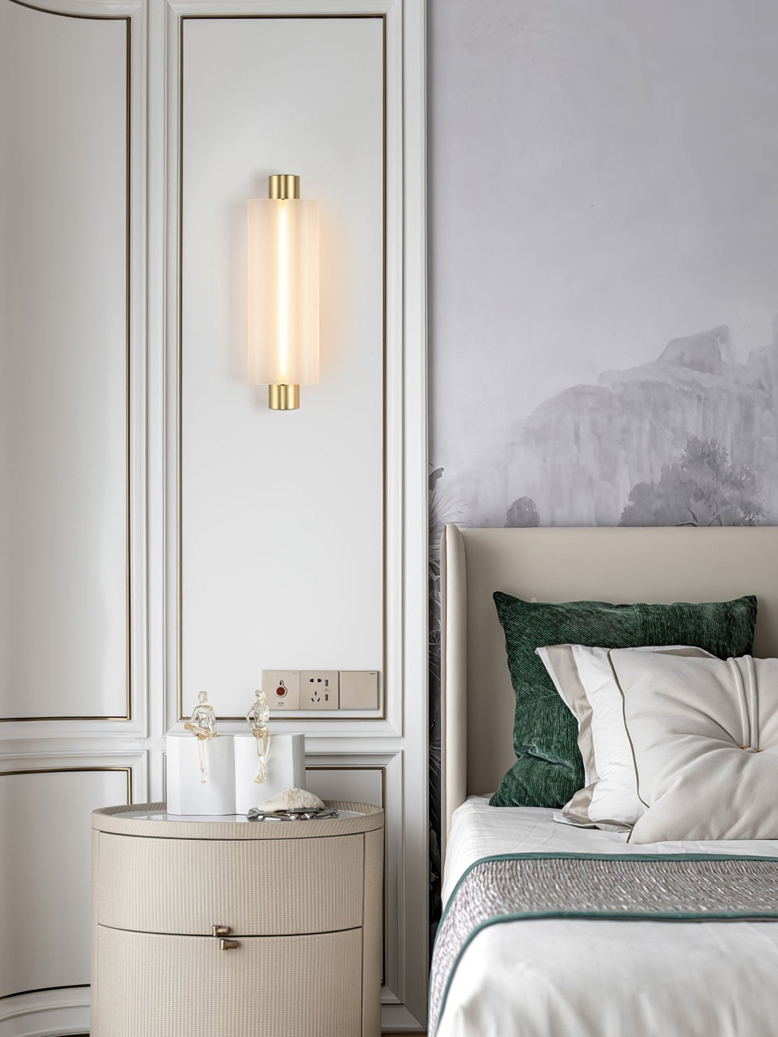 Darien Premium Nordic Art Sconce Wall Lamp-Neutral Decor