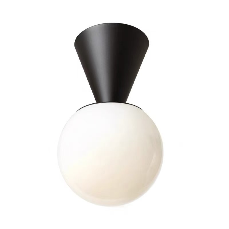 Trilo Globe Ceiling Light-Neutral Decor