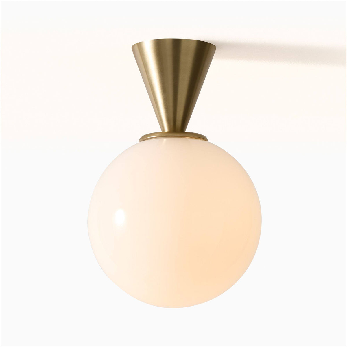 Trilo Globe Ceiling Light-Neutral Decor