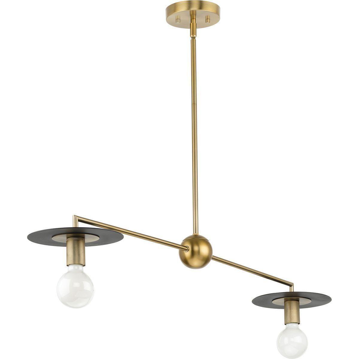 Side profile of the Trimble Island Pendant Lamp.
