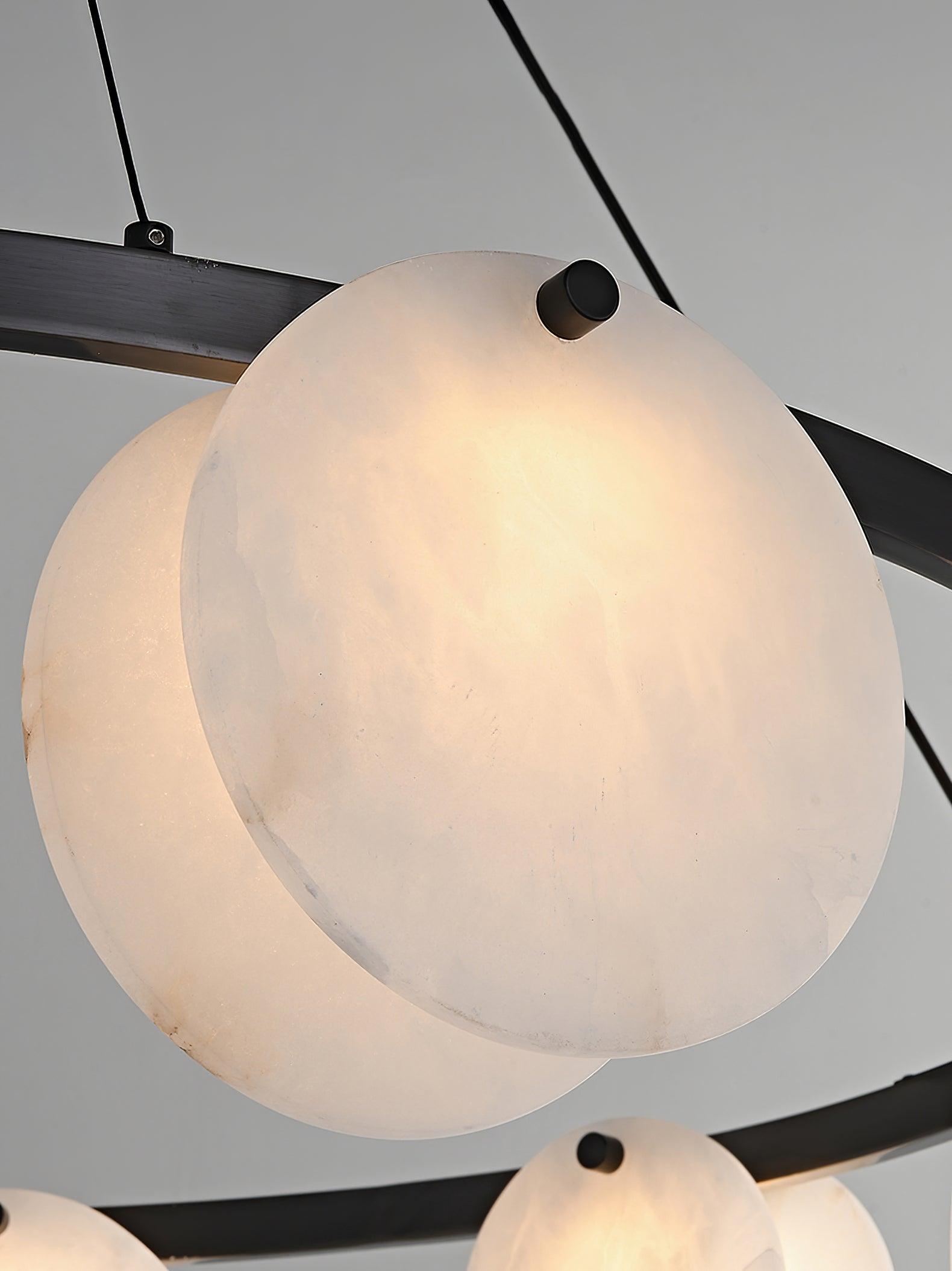 Jase Alabaster Chandelier-Neutral Decor