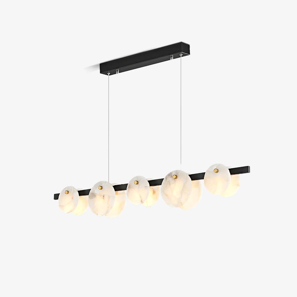 Olirel Linear Alabaster Pendant Light-Neutral Decor