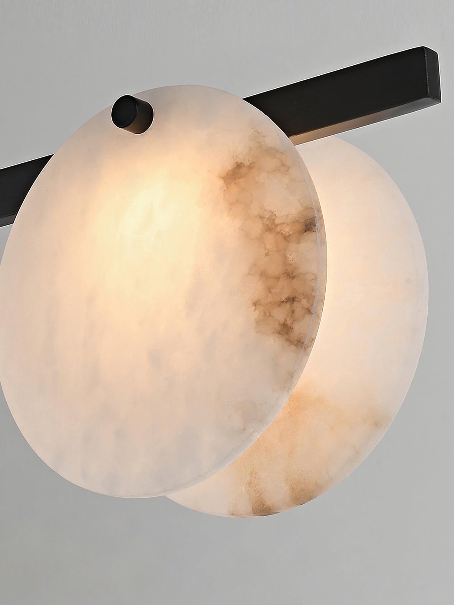 Olirel Linear Alabaster Pendant Light-Neutral Decor