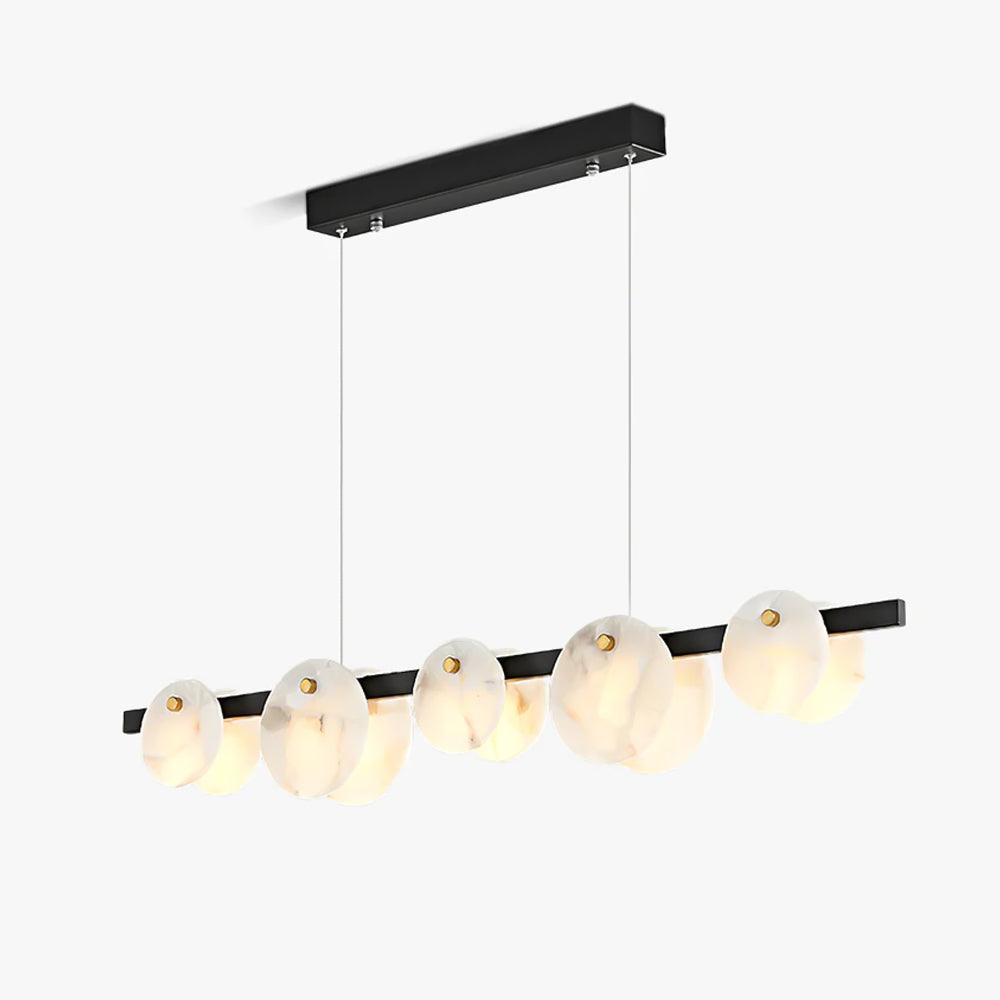 Olirel Linear Alabaster Pendant Light-Neutral Decor