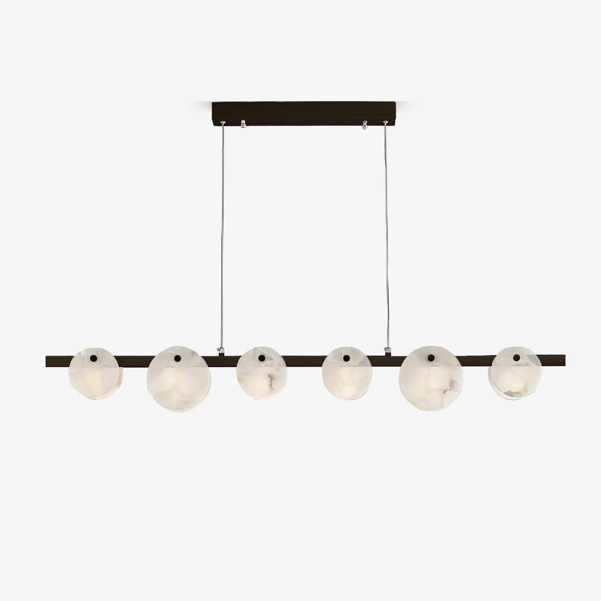 Olirel Linear Alabaster Pendant Light-Neutral Decor