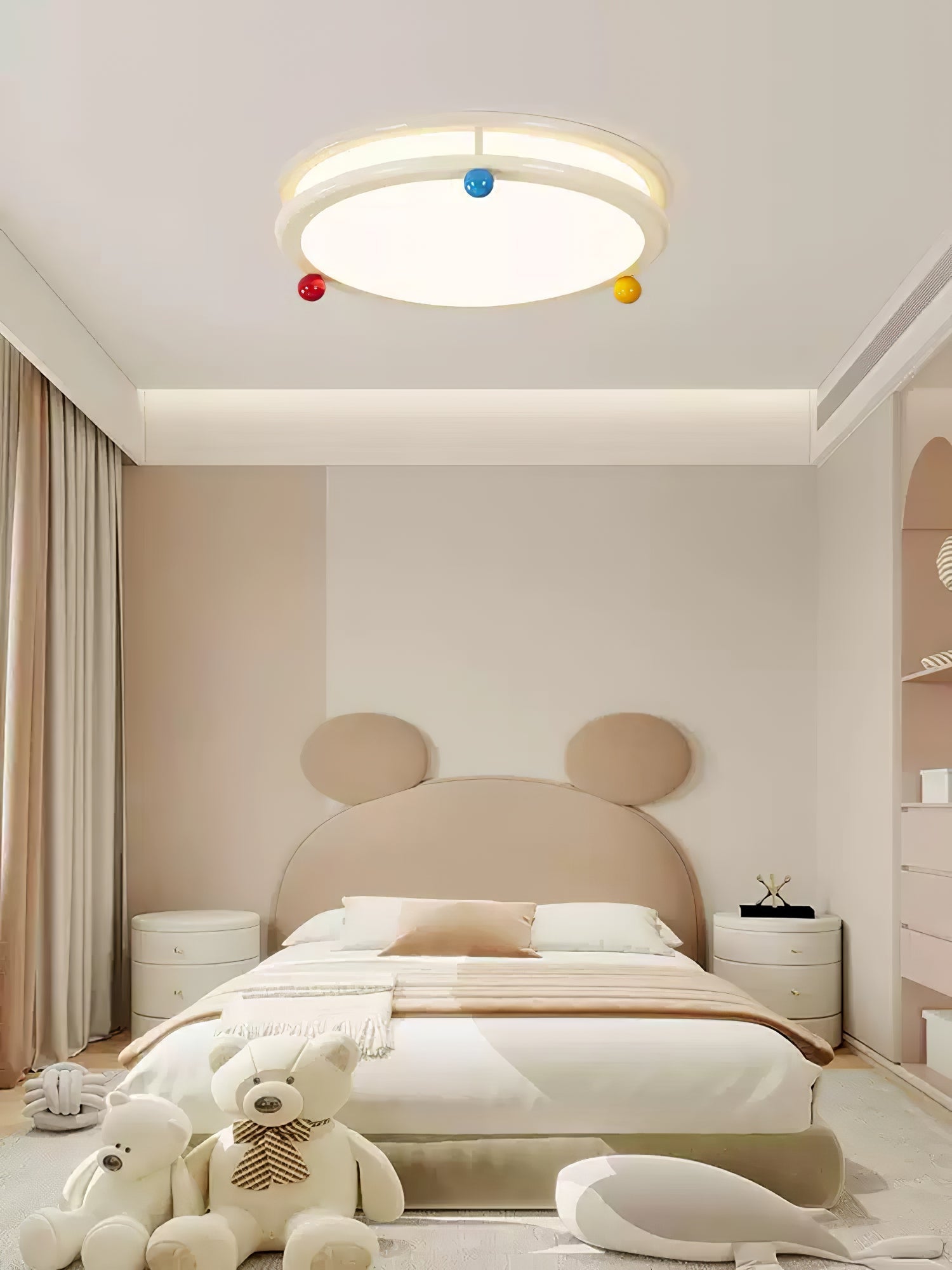 Irlvex Memphis Ceiling Light-Neutral Decor