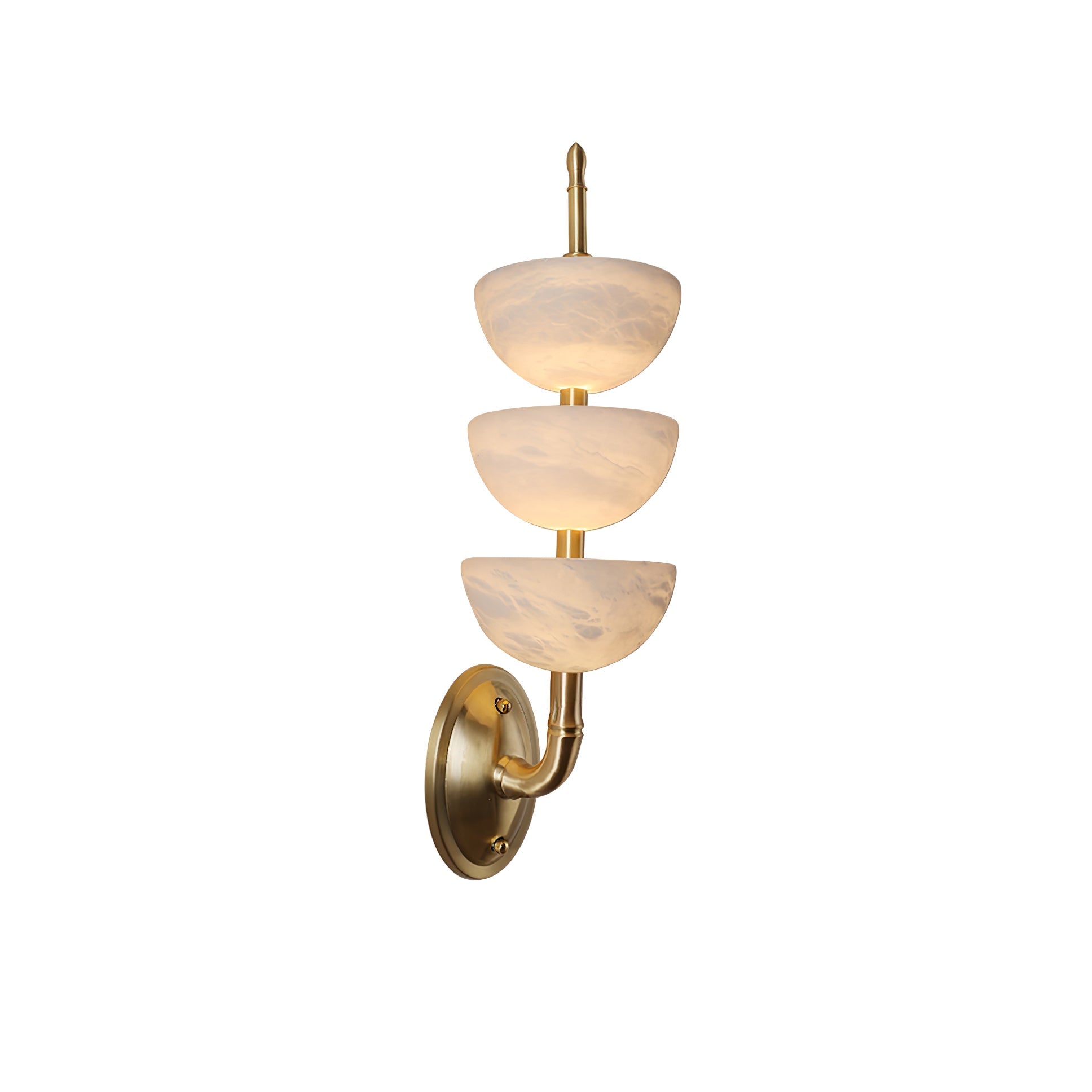 Ulmiraris Alabaster Wall Light-Neutral Decor