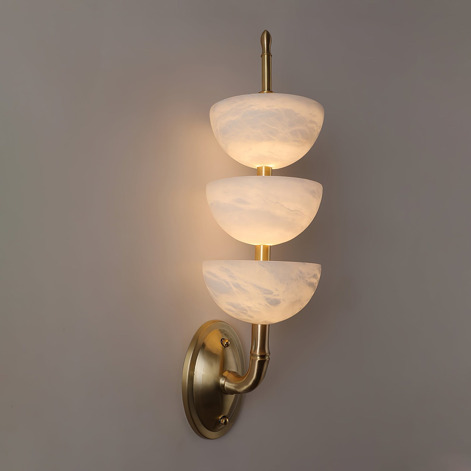 Ulmiraris Alabaster Wall Light-Neutral Decor
