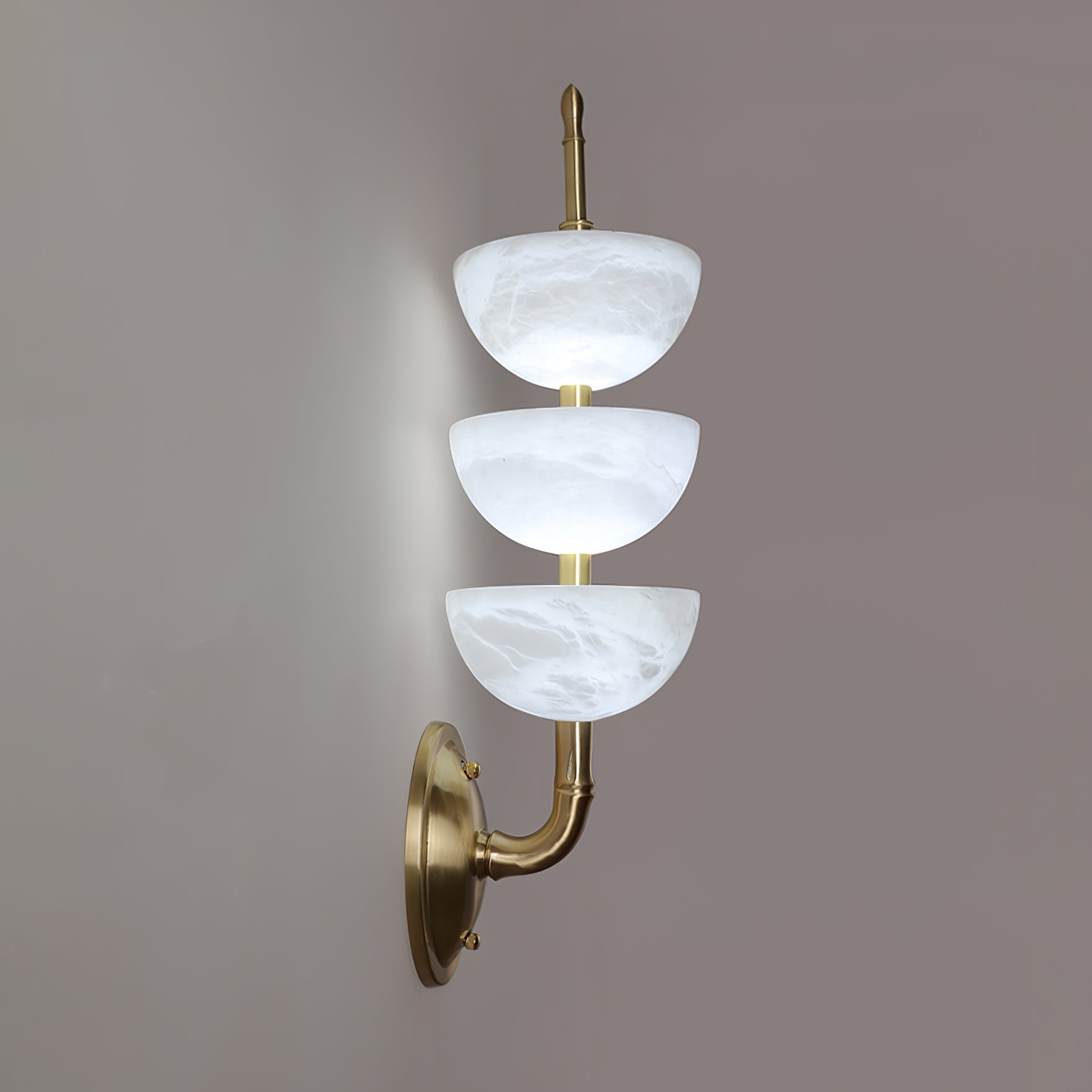 Ulmiraris Alabaster Wall Light-Neutral Decor