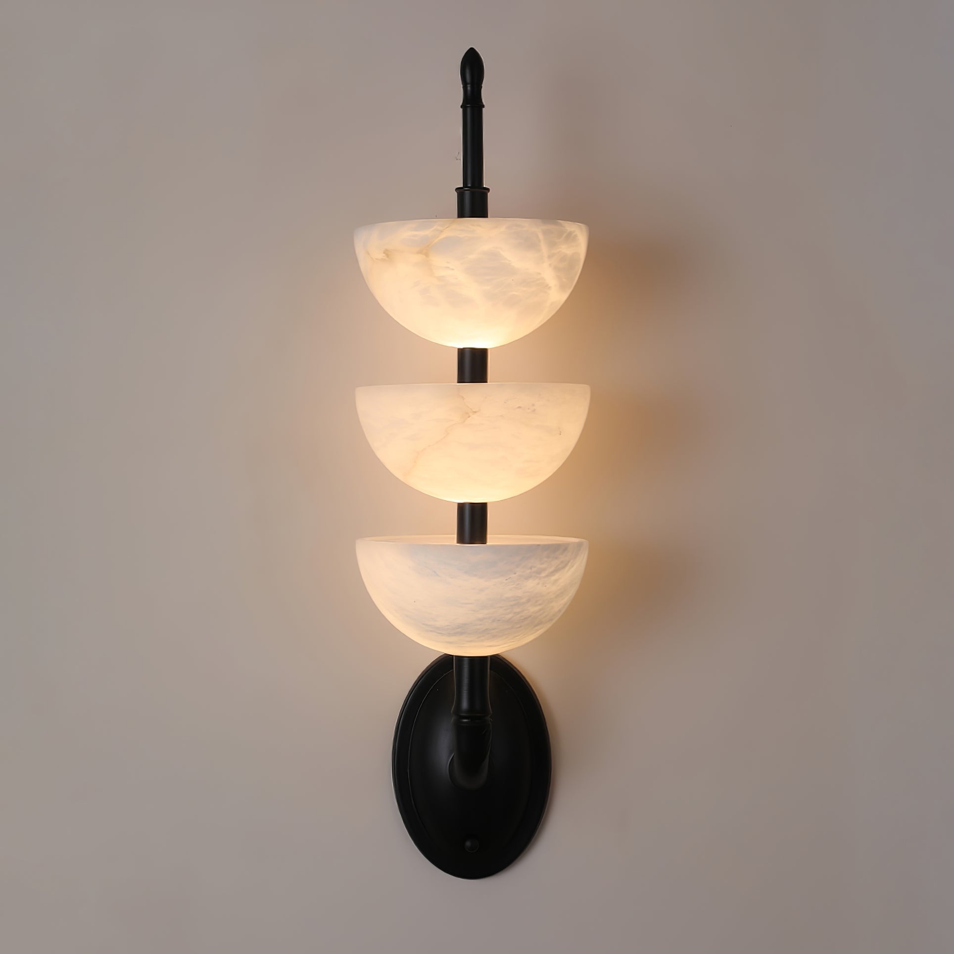Ulmiraris Alabaster Wall Light-Neutral Decor