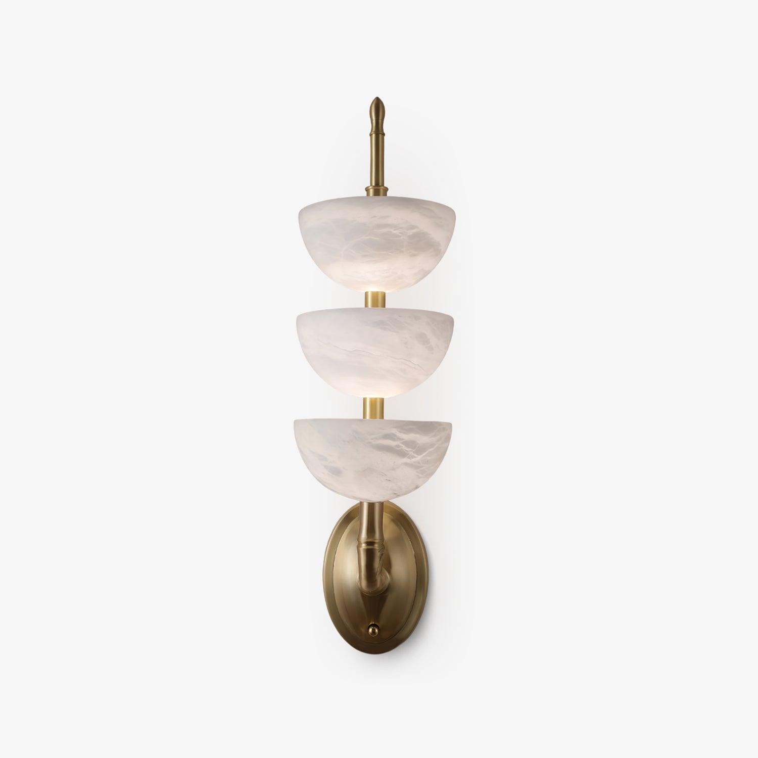 Ulmiraris Alabaster Wall Light-Neutral Decor