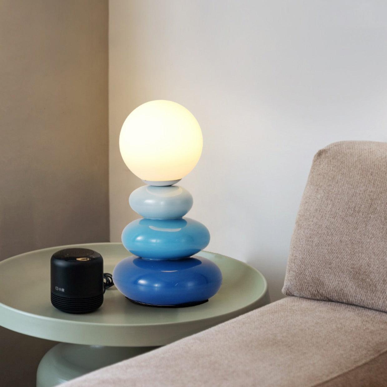 Devenu Ceramics Playful Table Lamp-Neutral Decor
