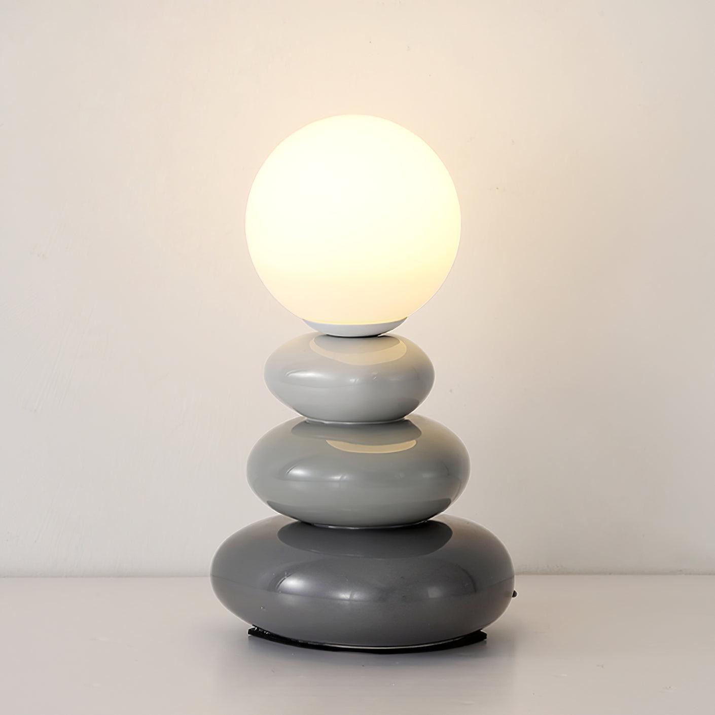 Devenu Ceramics Playful Table Lamp-Neutral Decor