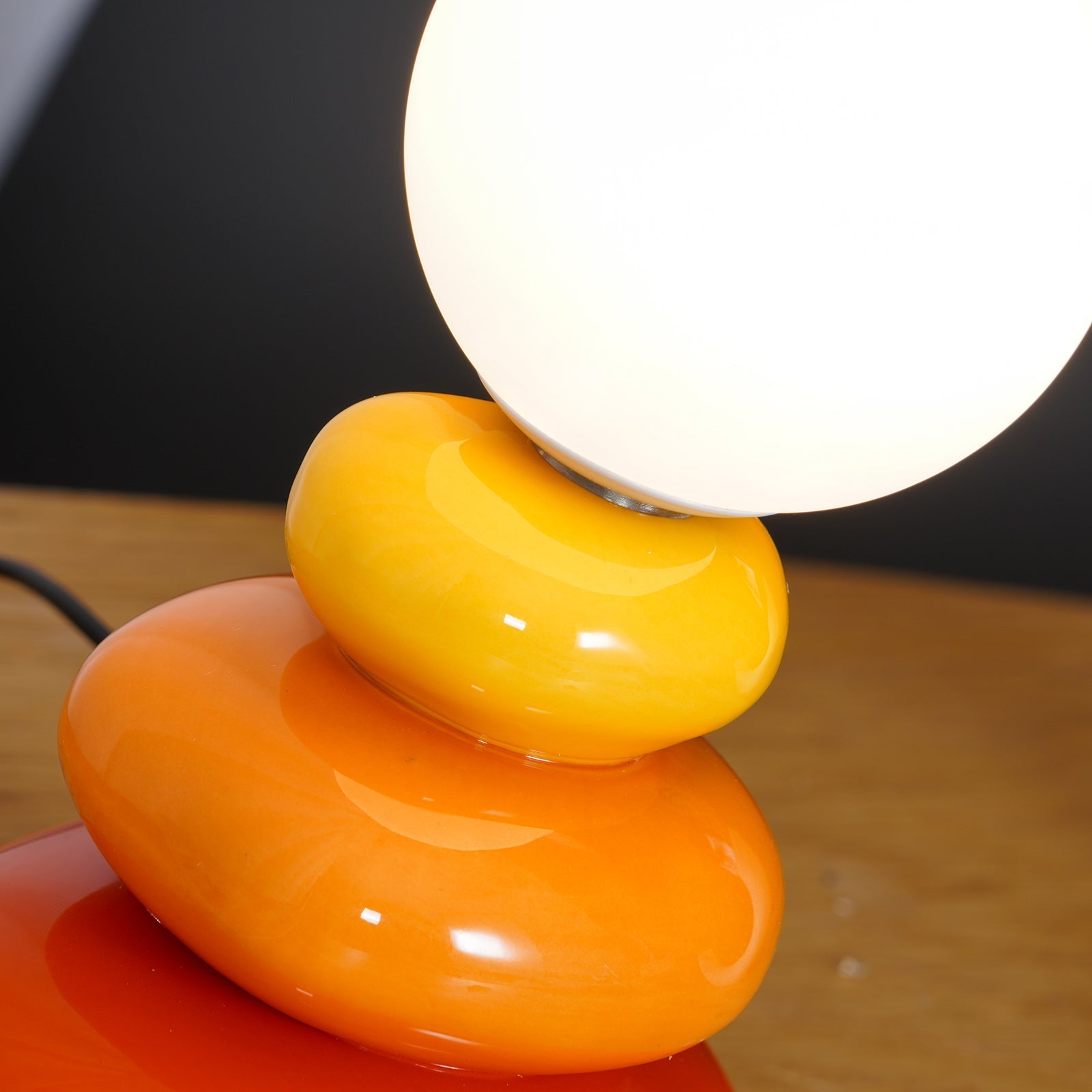 Devenu Ceramics Playful Table Lamp-Neutral Decor