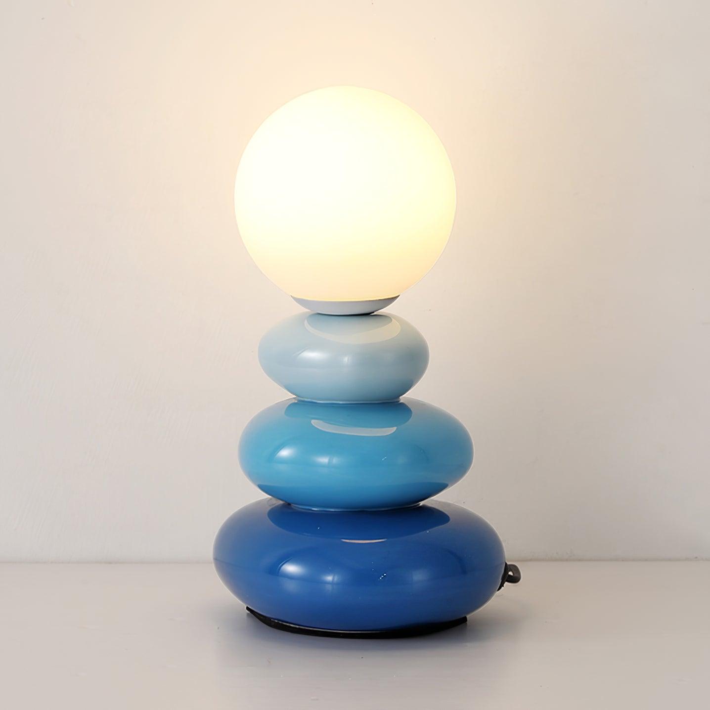 Devenu Ceramics Playful Table Lamp-Neutral Decor