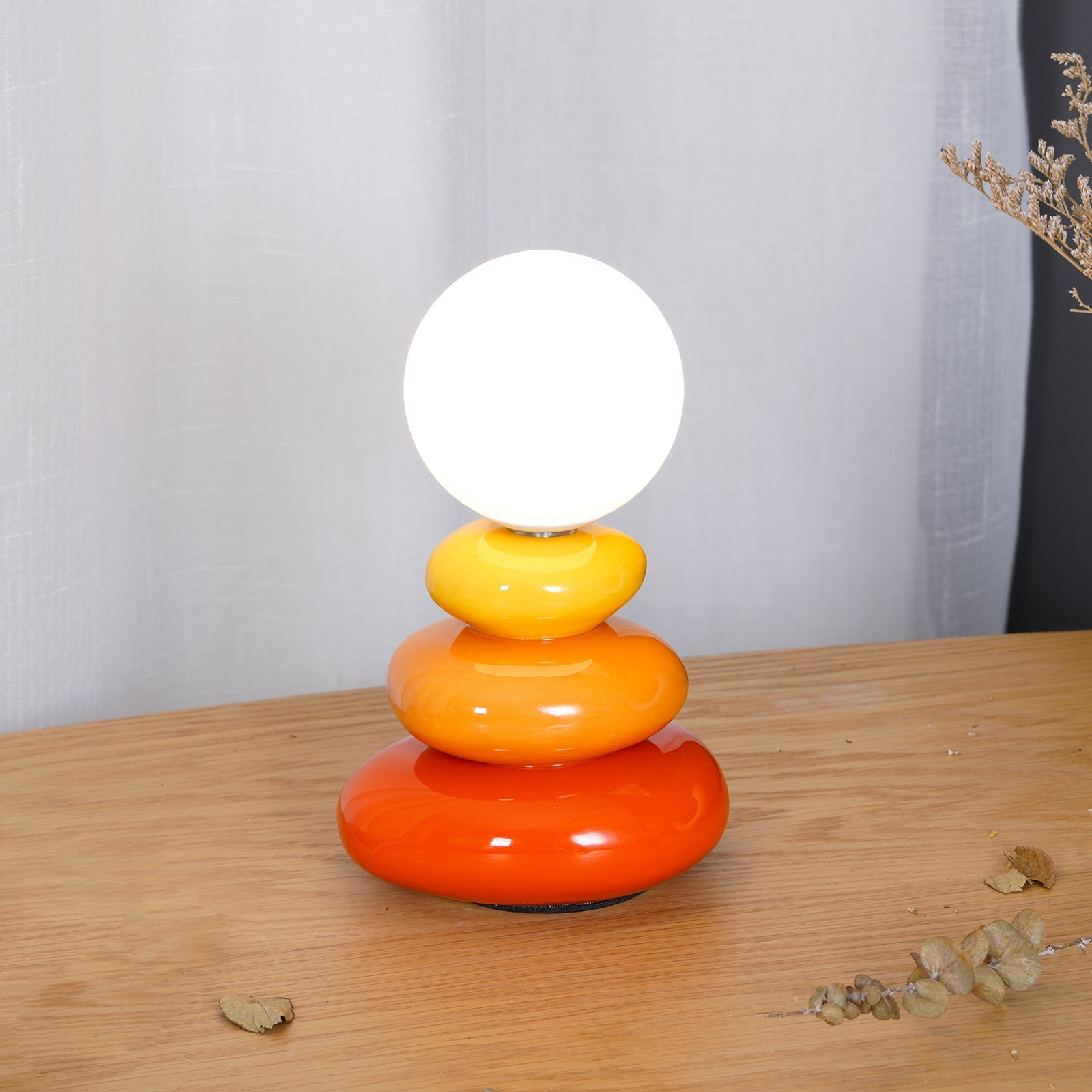 Devenu Ceramics Playful Table Lamp-Neutral Decor