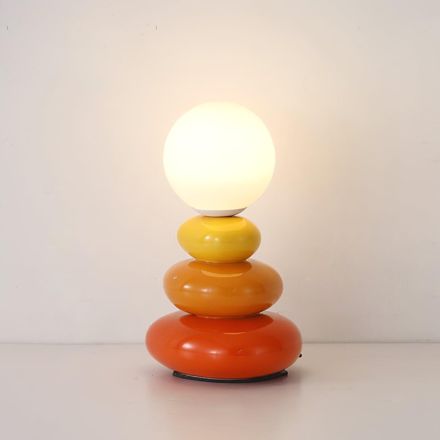 Devenu Ceramics Playful Table Lamp-Neutral Decor