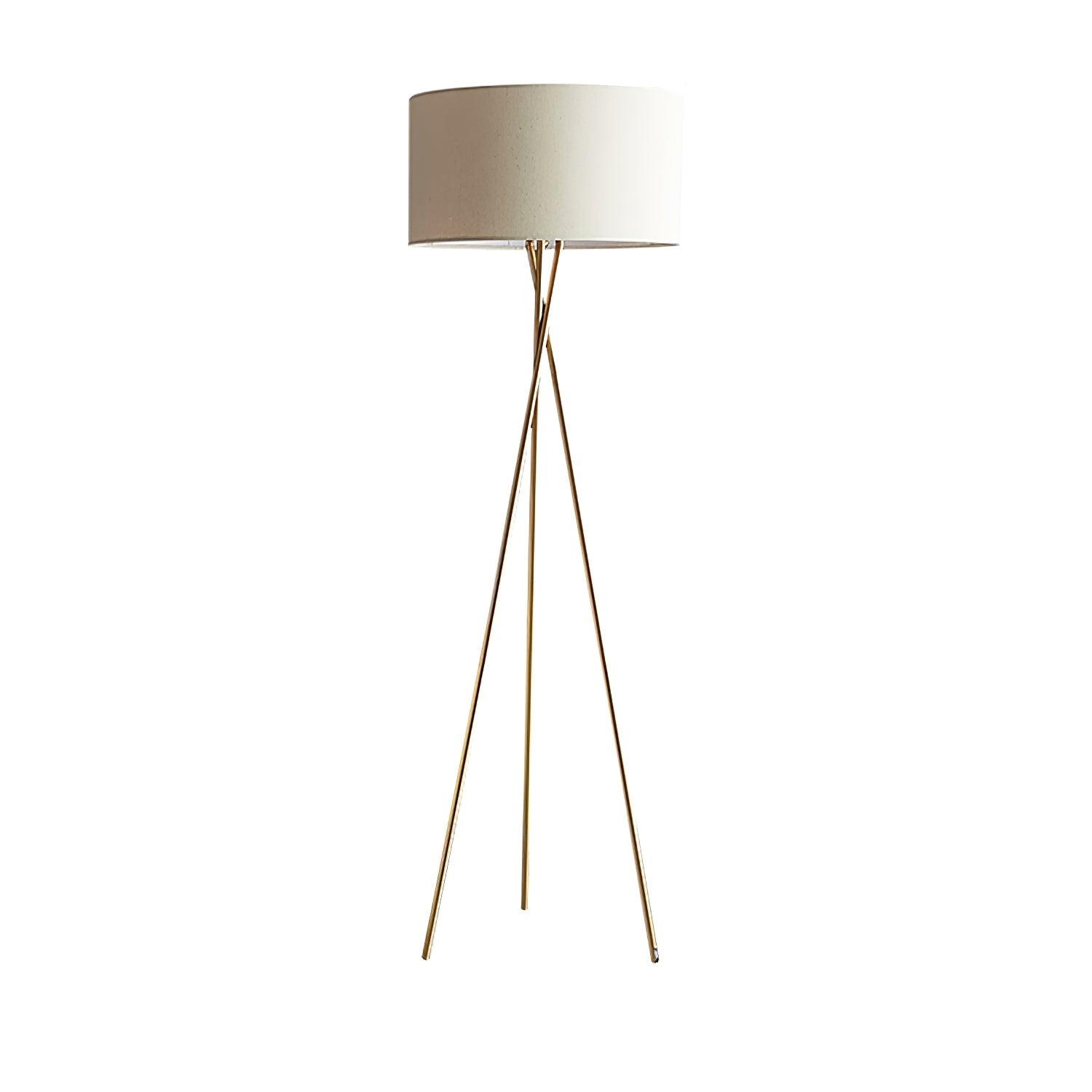 Zander Minimalist Fabric Floor Lamp-Neutral Decor