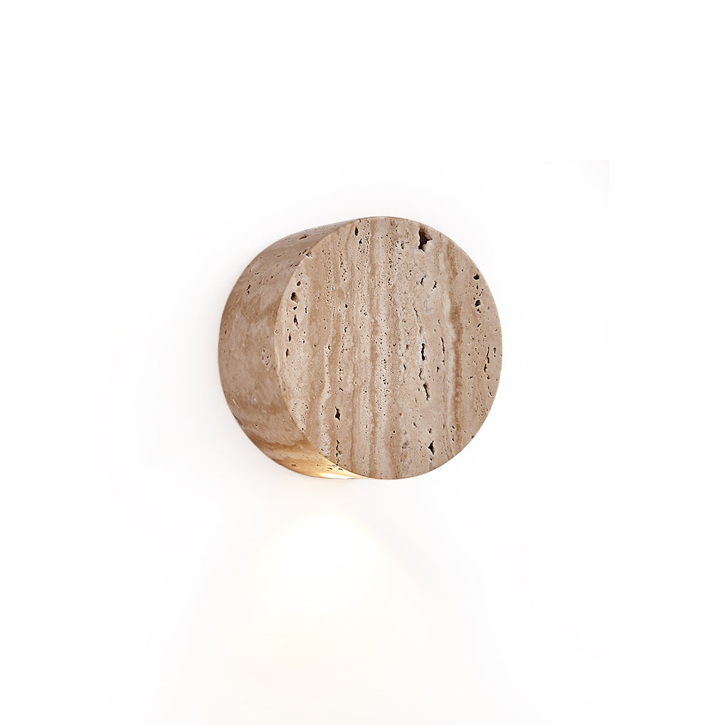 Mira Travertine Wall Lamp
