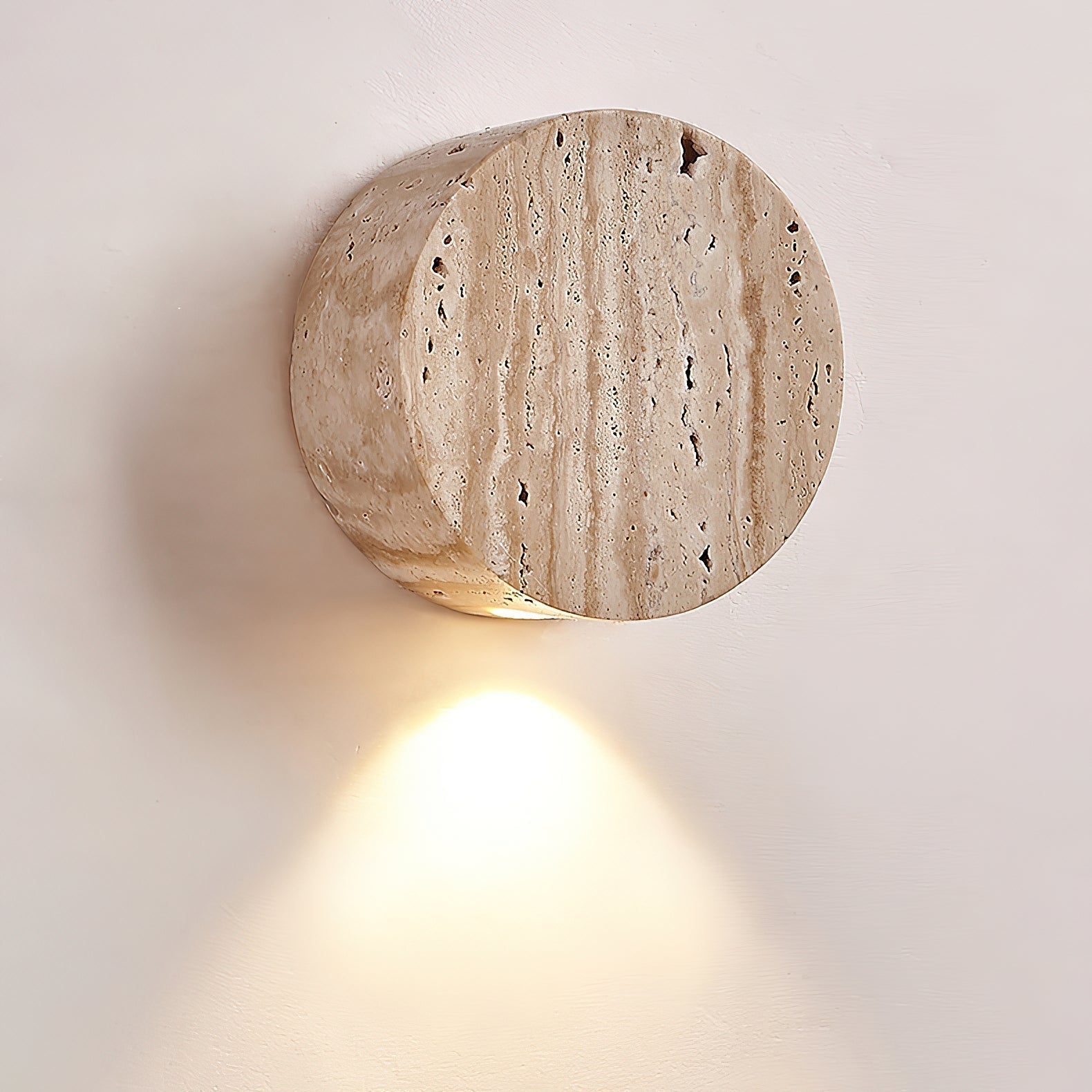 Mira Travertine Wall Lamp