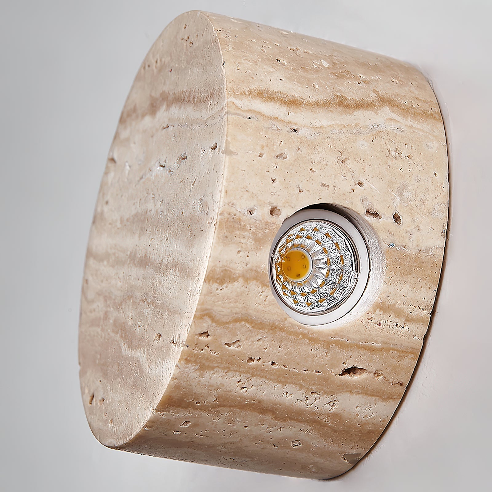 Mira Travertine Wall Lamp