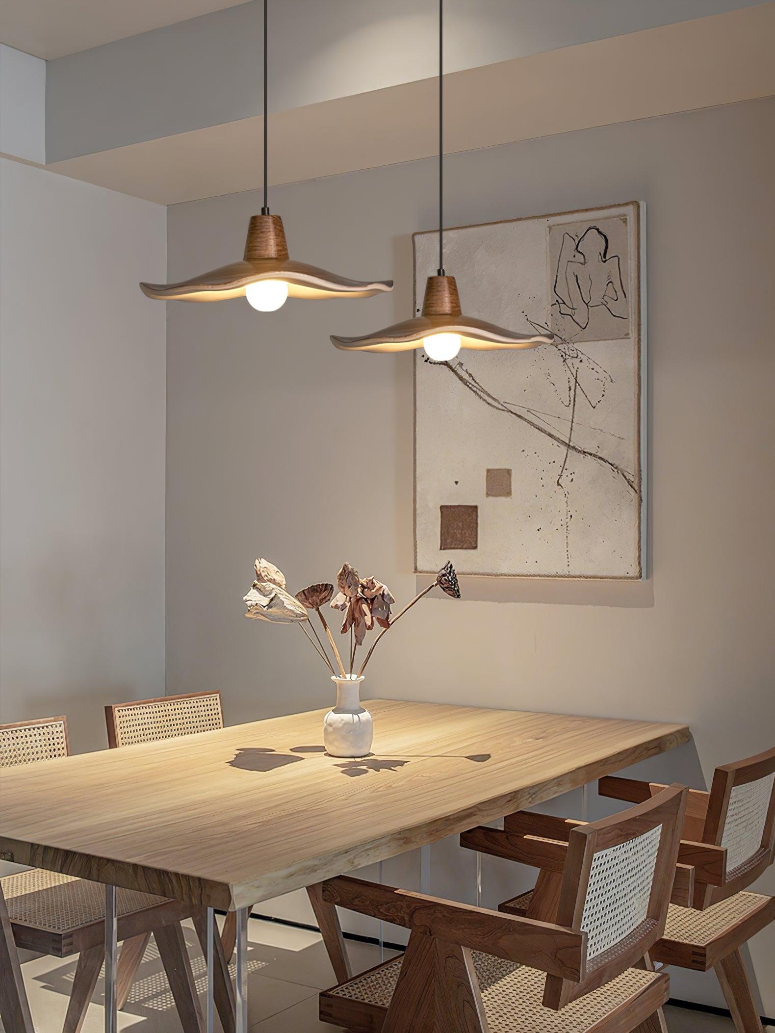 Cael Nordic Art Resin Pendant Lamp-Neutral Decor