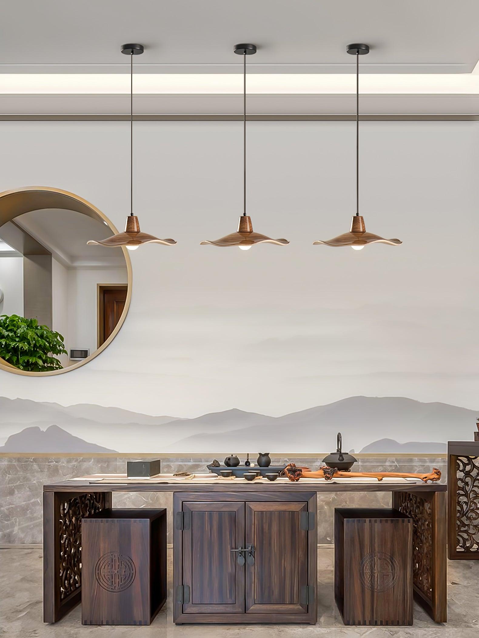 Cael Nordic Art Resin Pendant Lamp-Neutral Decor