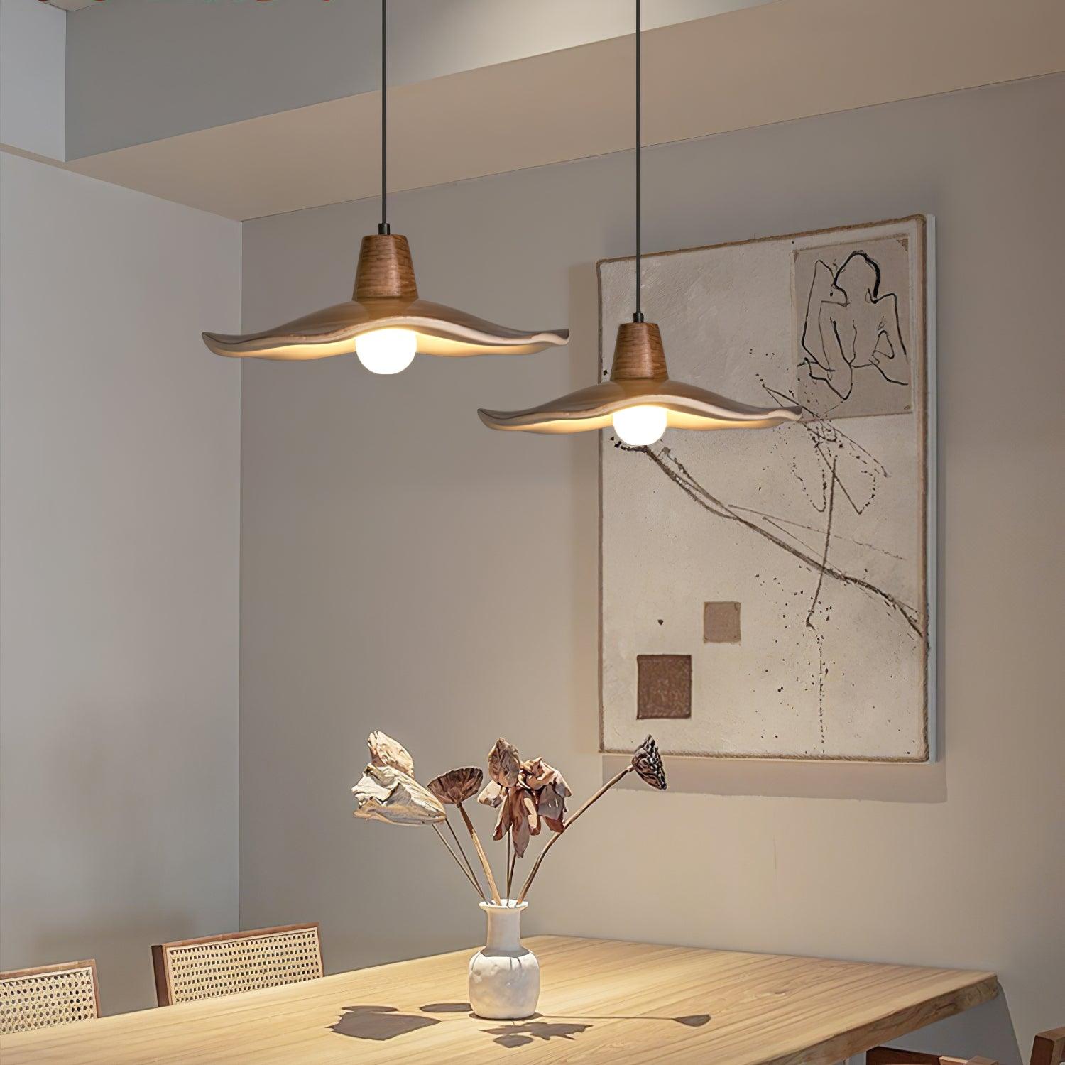 Cael Nordic Art Resin Pendant Lamp-Neutral Decor