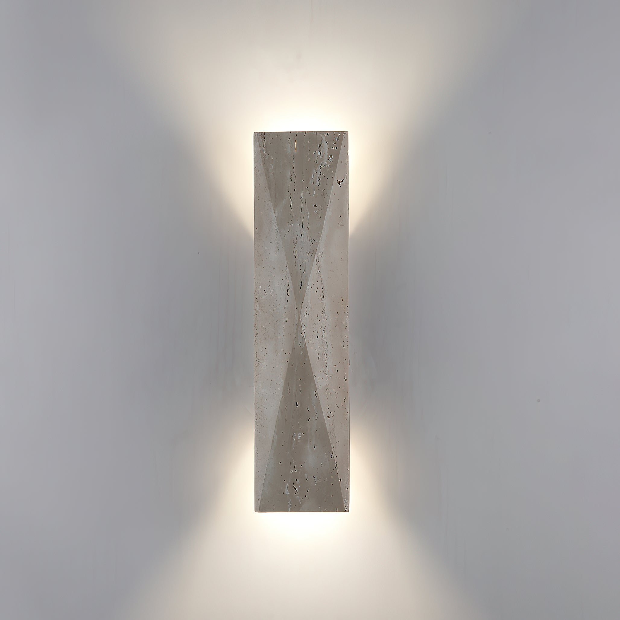 Aria Travertine Wall Lamp