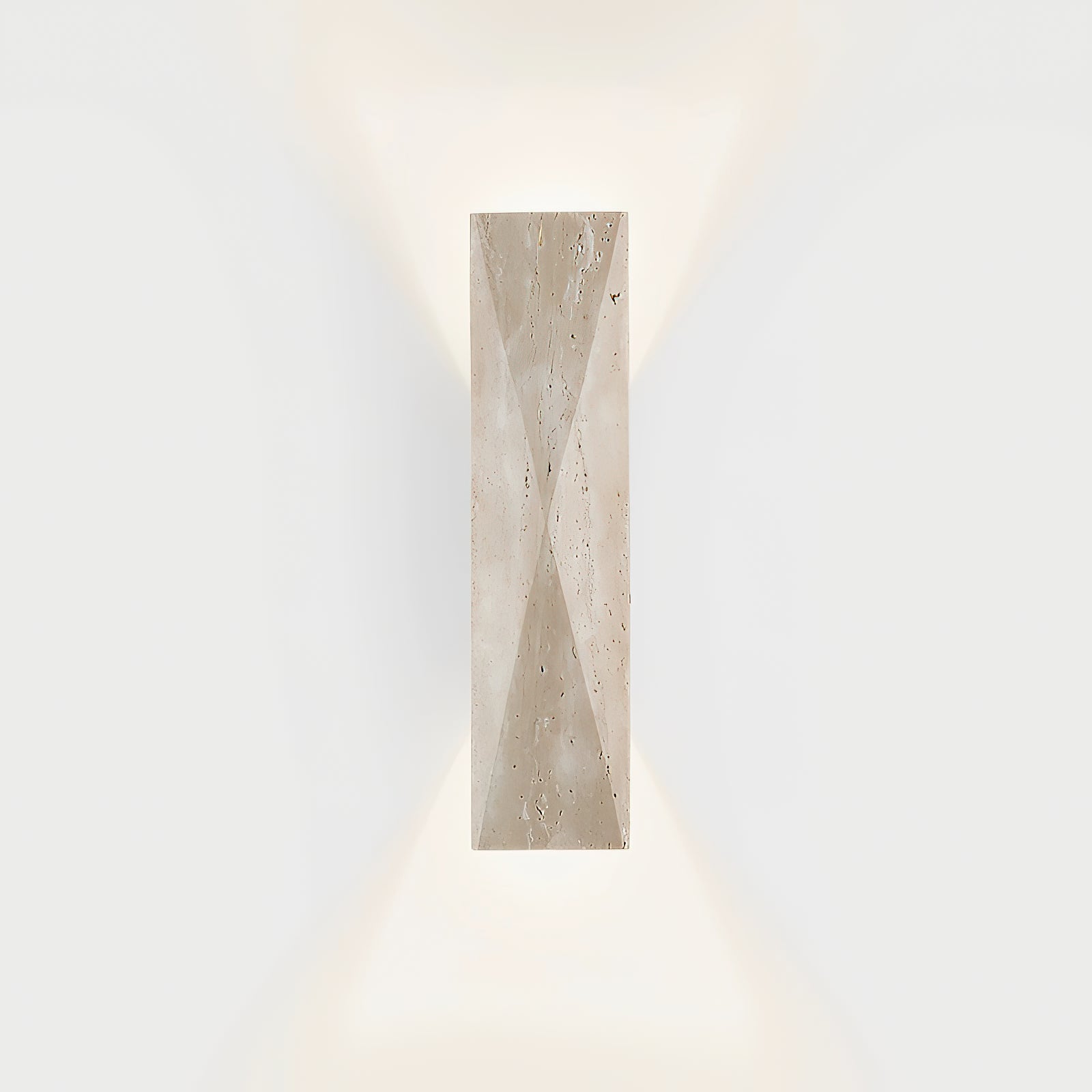 Aria Travertine Wall Lamp