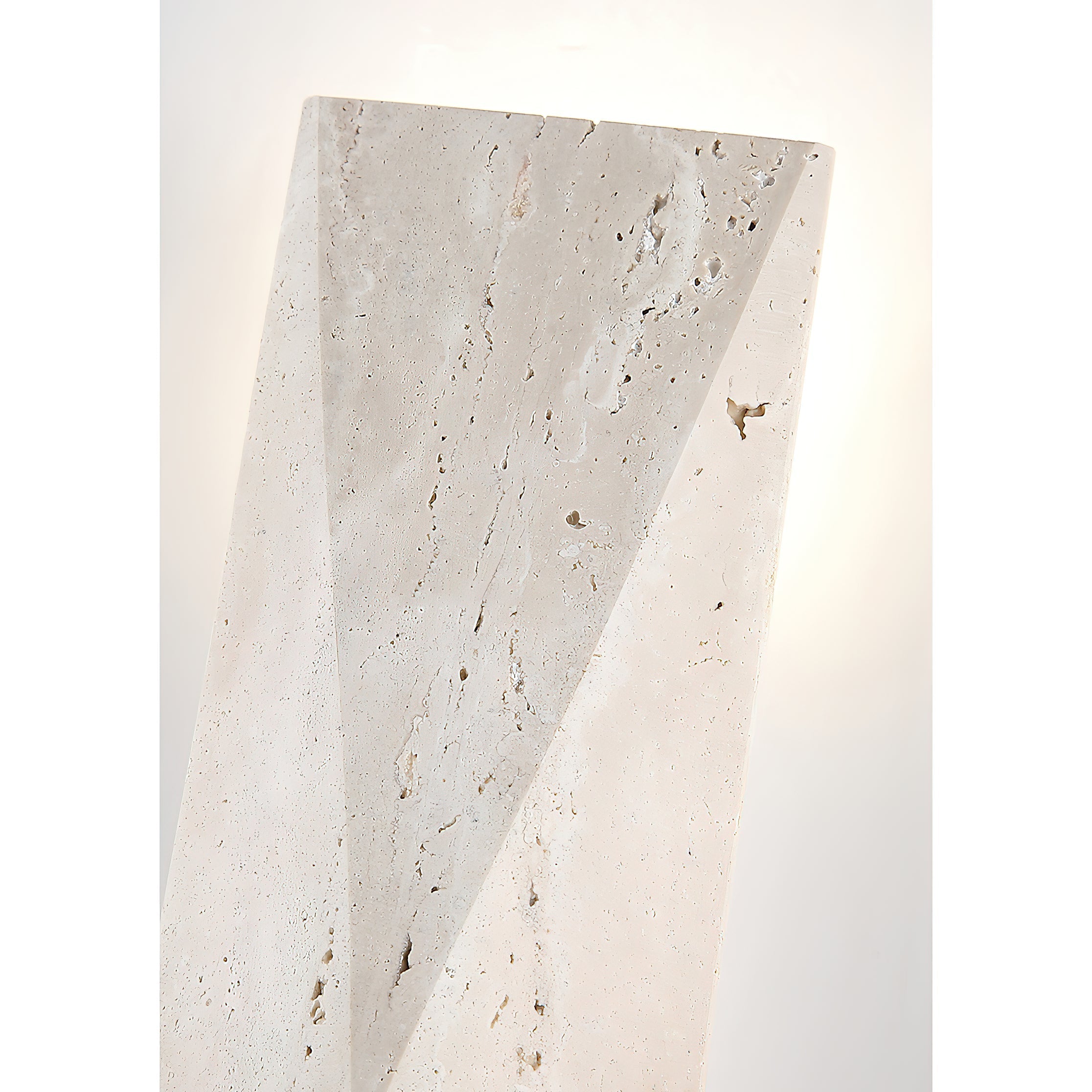Aria Travertine Wall Lamp