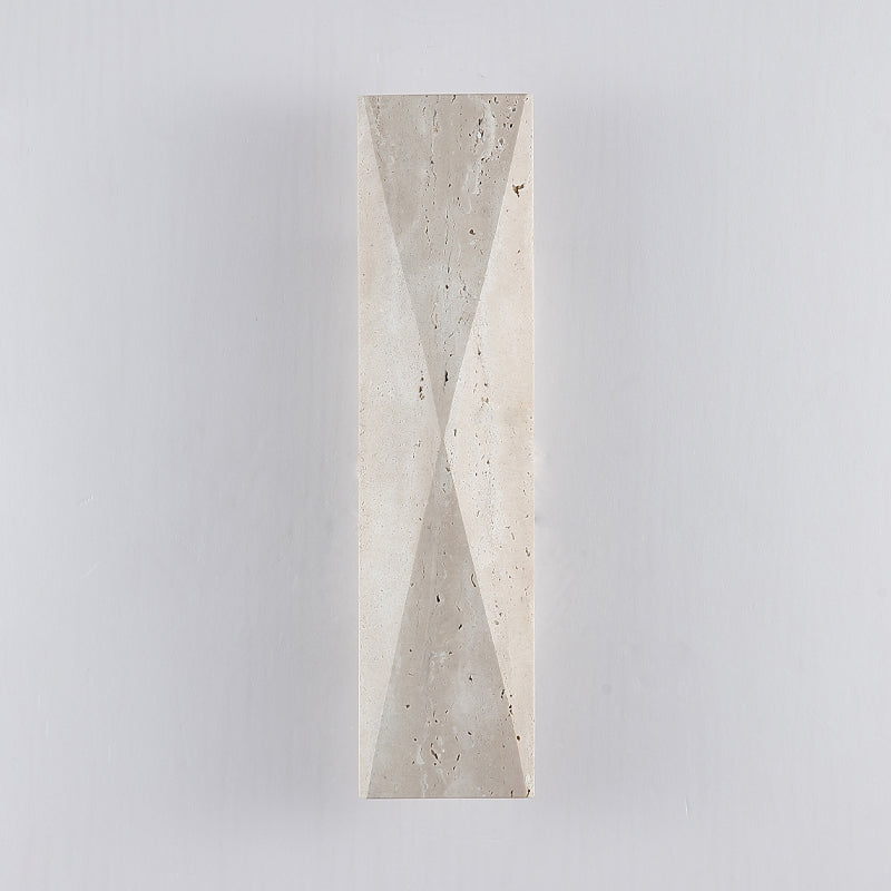Aria Travertine Wall Lamp