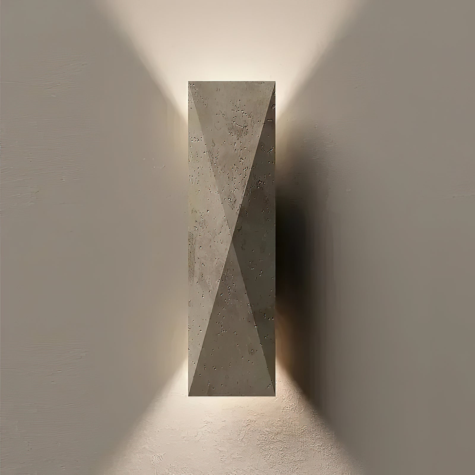 Aria Travertine Wall Lamp