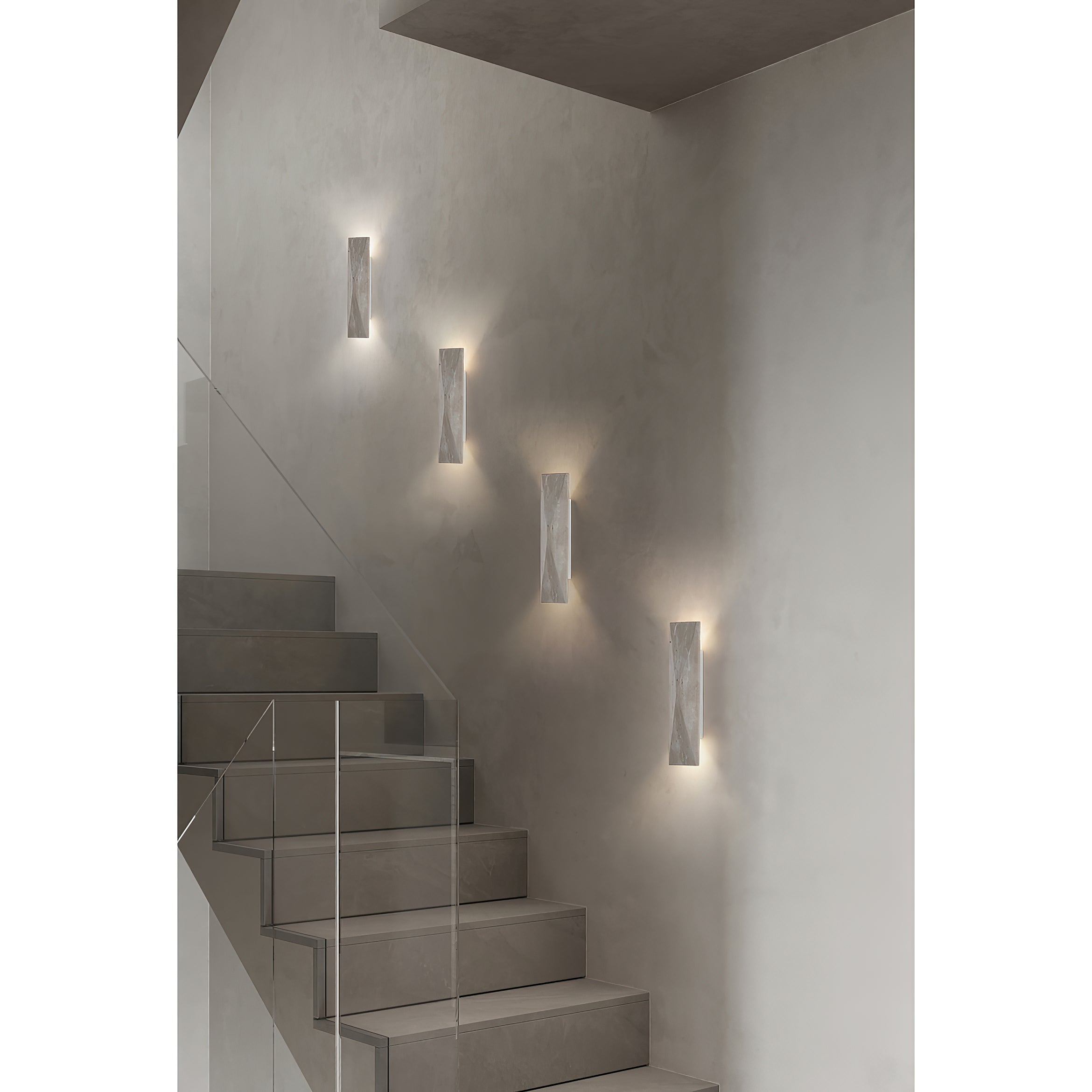 Aria Travertine Wall Lamp