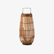 Veshael Tropic Braid Lantern Outdoor Lamp-Neutral Decor