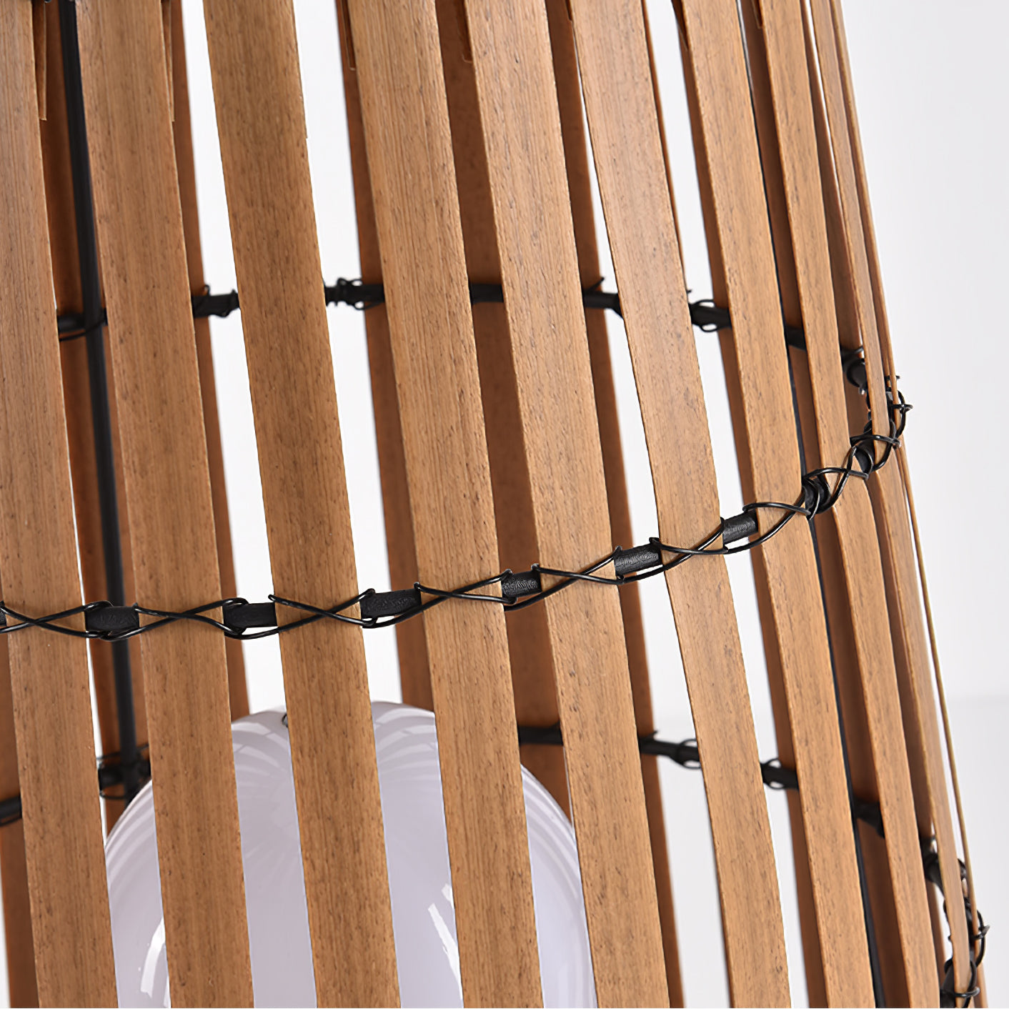 Veshael Tropic Braid Lantern Outdoor Lamp-Neutral Decor