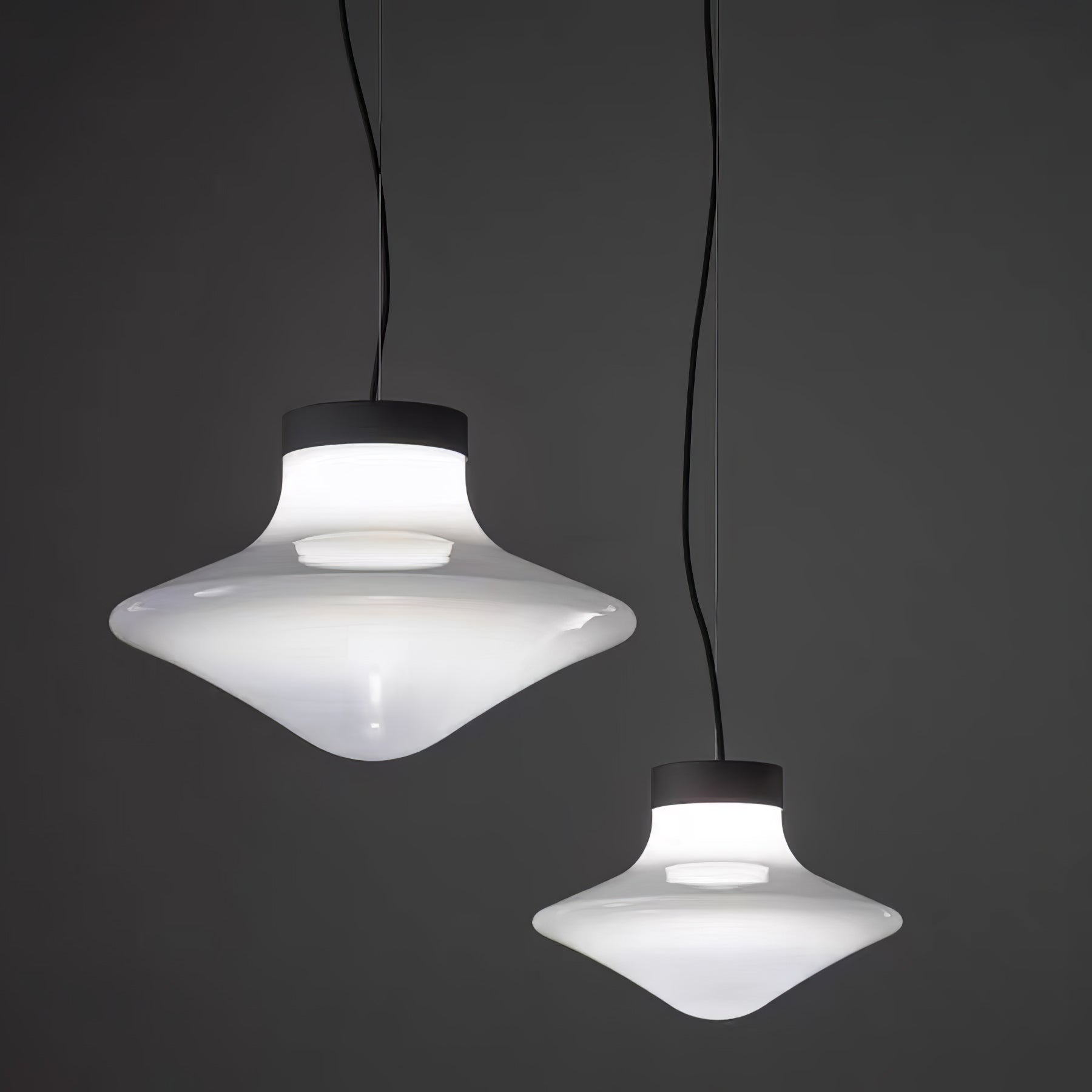 Esoleth Premium Nordic Art Glass Pendant Lamp-Neutral Decor