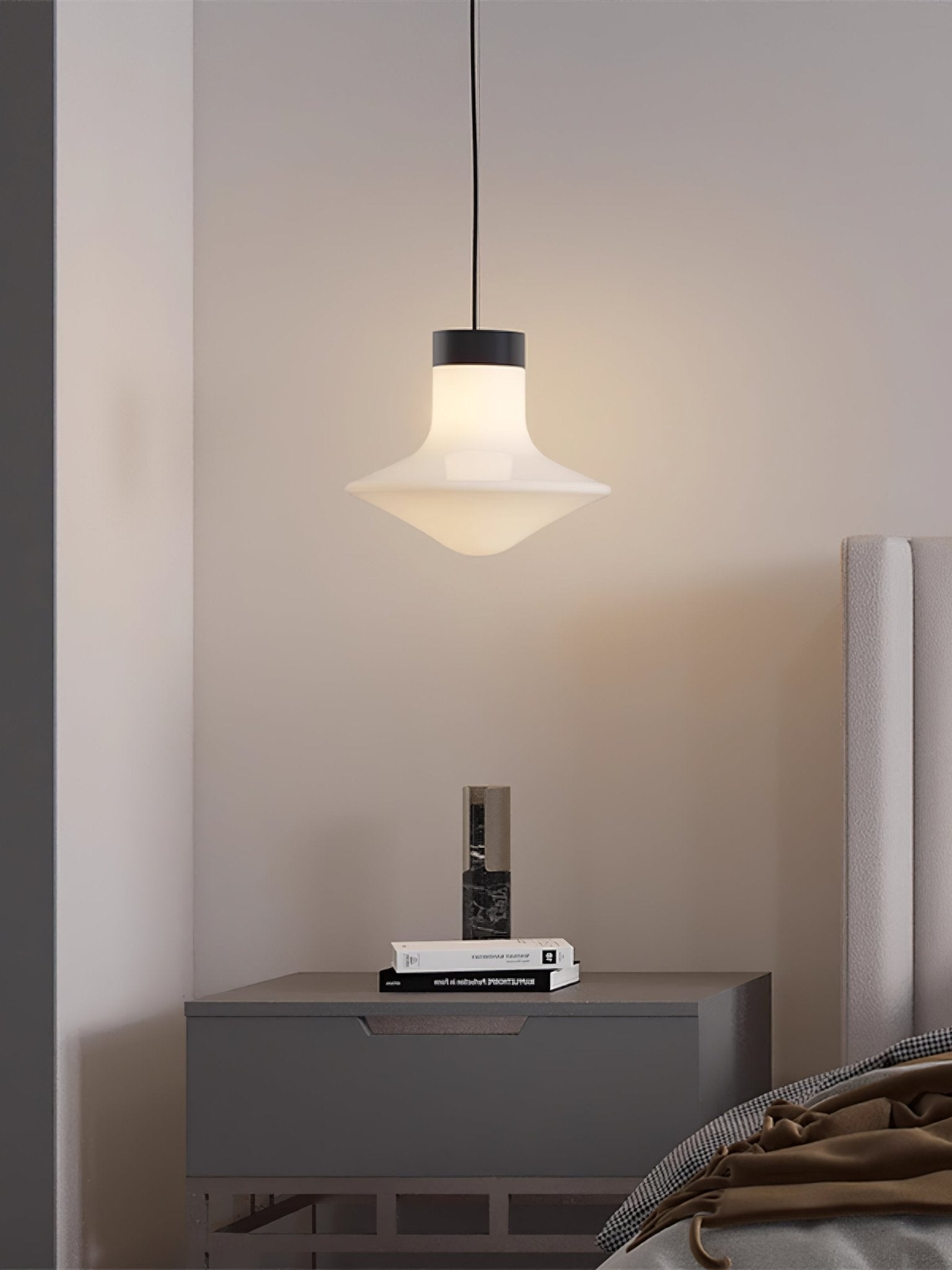 Esoleth Premium Nordic Art Glass Pendant Lamp-Neutral Decor