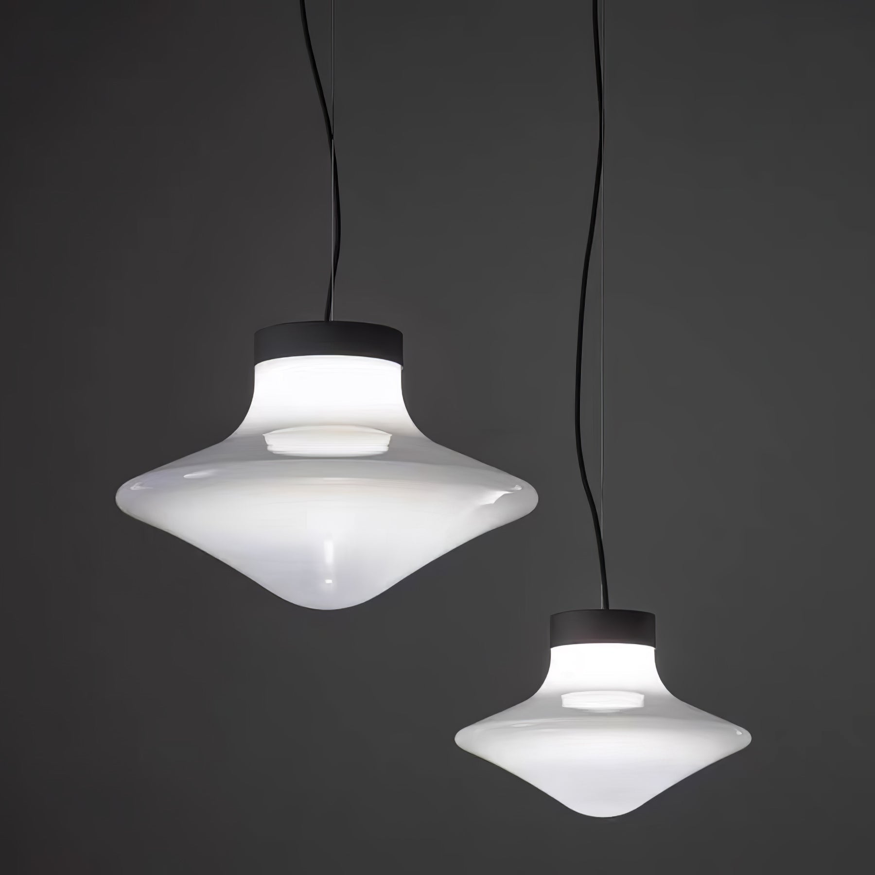 Esoleth Premium Nordic Art Glass Pendant Lamp-Neutral Decor